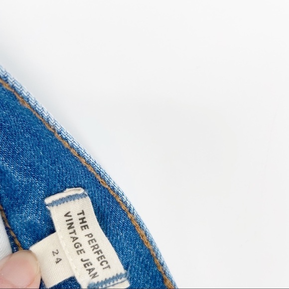 Madewell Perfect Vintage Jean Chet Wash Size 24 - Picture 9 of 10